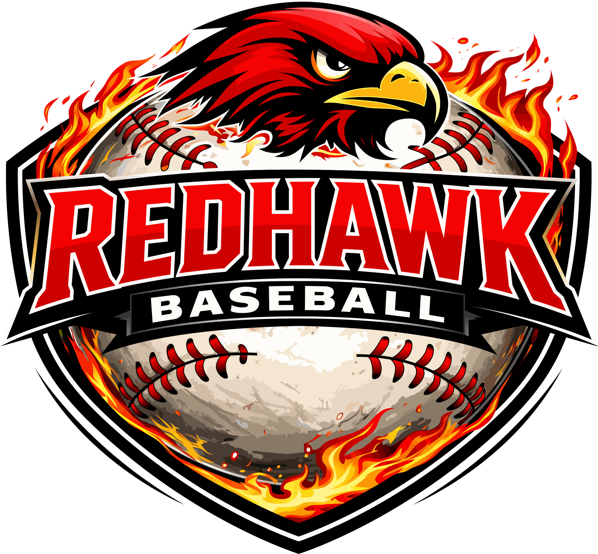 Redhawk vector art conversion